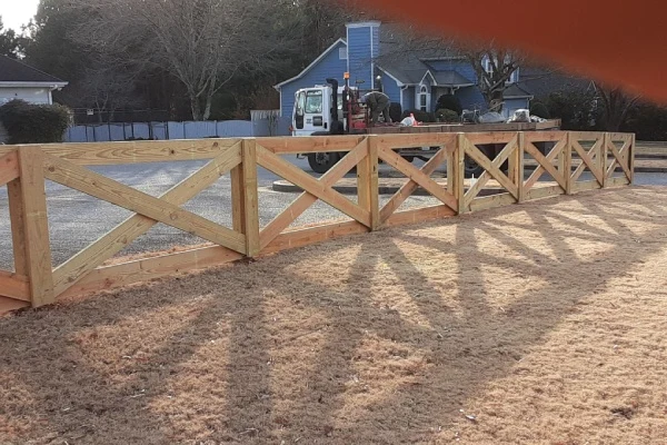 Wood Fencing 